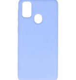Coque en TPU Fashion Color pour Samsung Galaxy M21 / M21s Violet