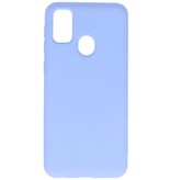 Coque en TPU Fashion Color pour Samsung Galaxy M21 / M21s Violet