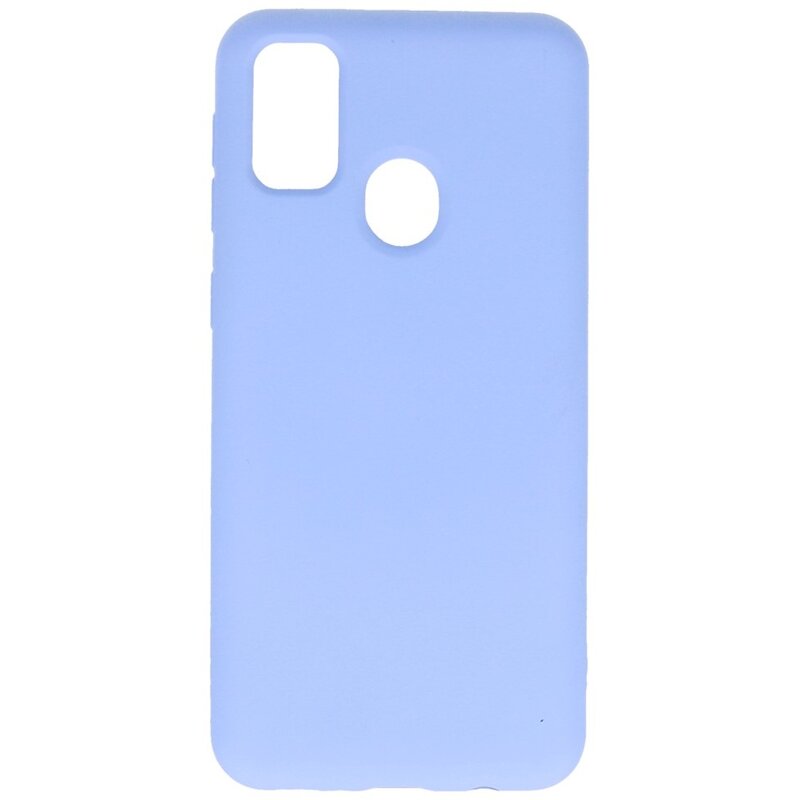 Fashion Color TPU Case Samsung Galaxy M21 / M21s Purple