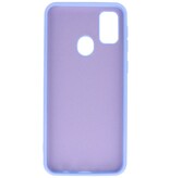 Coque en TPU Fashion Color pour Samsung Galaxy M21 / M21s Violet