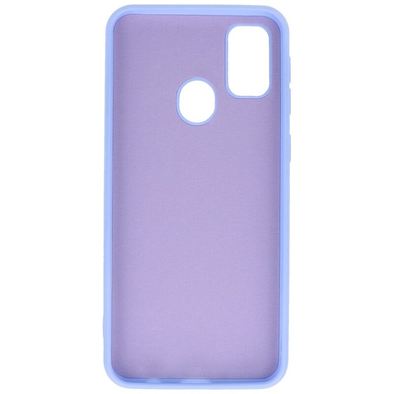 Fashion Color TPU Case Samsung Galaxy M21 / M21s Purple