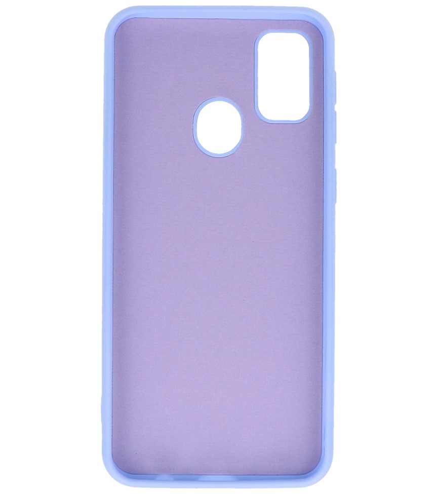 Fashion Color TPU Hoesje Samsung Galaxy M21 / M21s Paars
