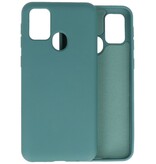 Fashion Color TPU Cover Samsung Galaxy M21 / M21s D. Grøn