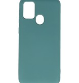 Custodia in TPU colore moda Samsung Galaxy M21 / M21s D. Green