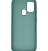 Carcasa de TPU en color de moda para Samsung Galaxy M21 / M21s D. Verde