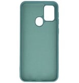 Fashion Color TPU Hoesje Samsung Galaxy M21 / M21s D. Groen