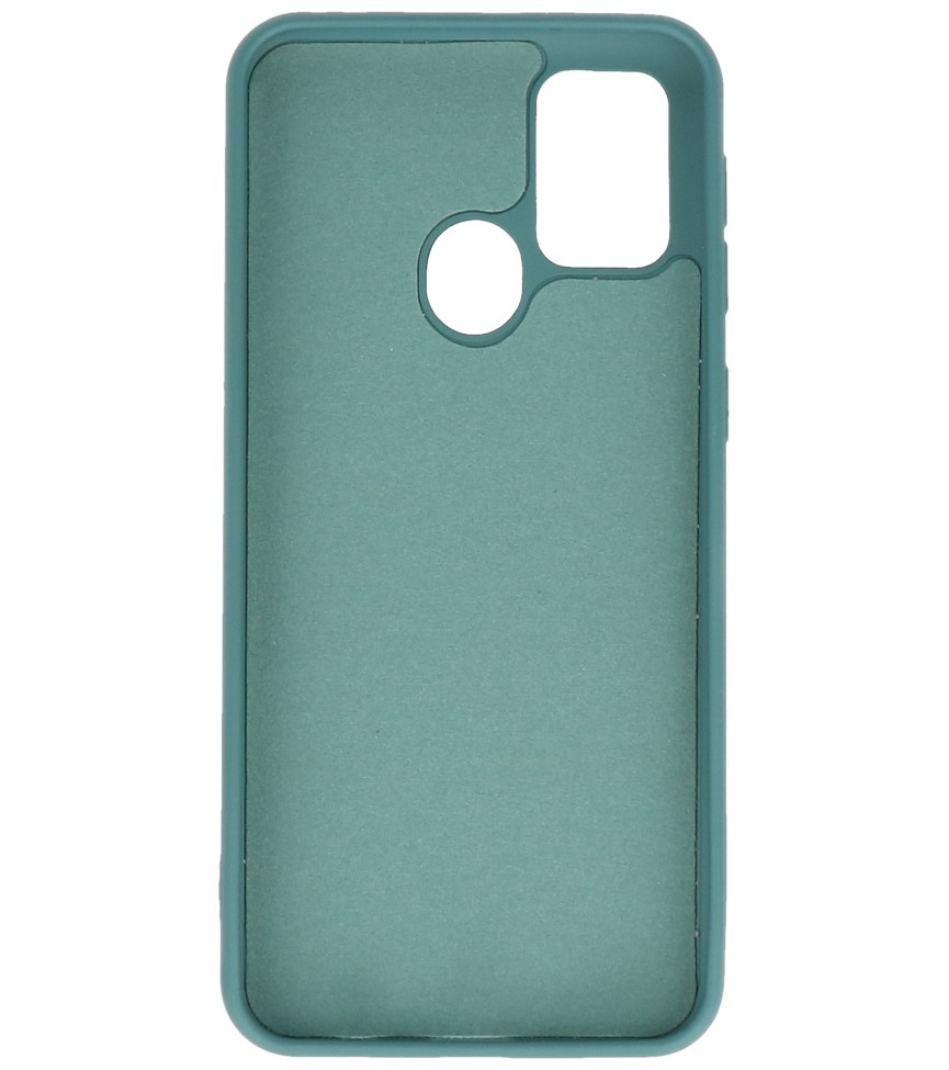 Fashion Color TPU Case Samsung Galaxy M21 / M21s D. Green