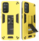 Stand Hardcase Backcover for Samsung Galaxy S20 FE Yellow