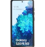 Stand Hardcase Backcover für Samsung Galaxy S20 FE Gelb