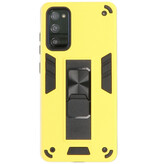 Stand Hardcase Backcover for Samsung Galaxy S20 FE Yellow