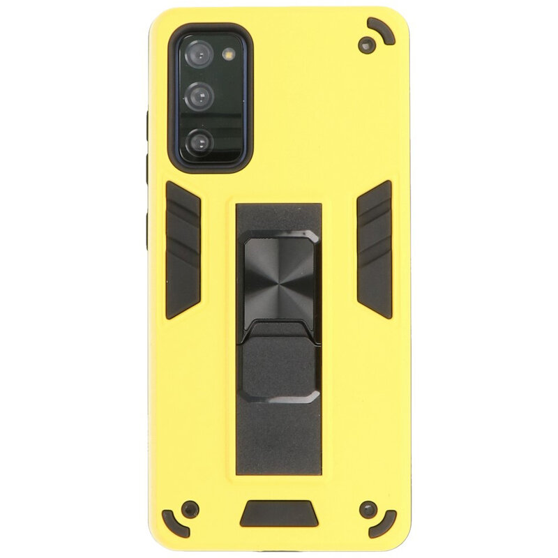 Coque arrière rigide pour Samsung Galaxy S20 FE jaune