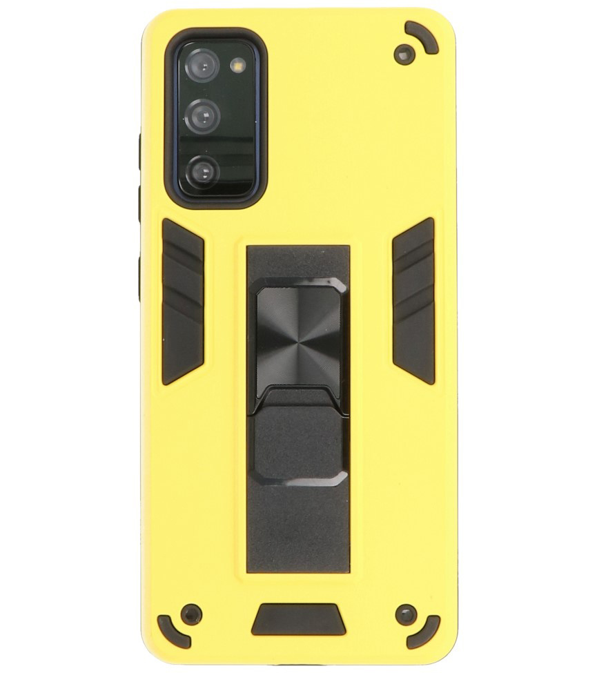 Coque arrière rigide pour Samsung Galaxy S20 FE jaune