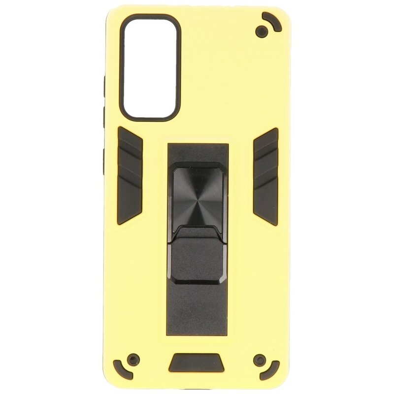 Coque arrière rigide pour Samsung Galaxy S20 FE jaune