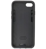 Stand Hardcase Backcover voor iPhone SE 2020 / 8 / 7 Zilver