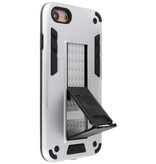 Coque Rigide Stand pour iPhone SE 2020/8/7 Argent