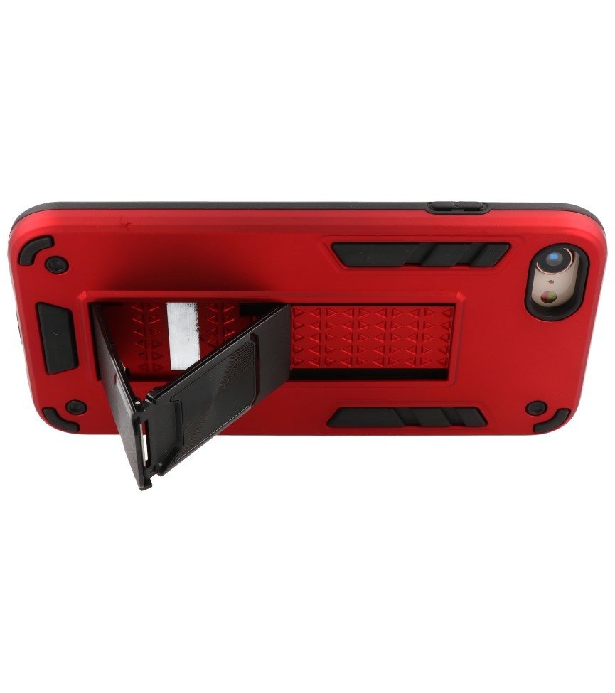Stand Hardcase Backcover for iPhone SE 2020/8/7 Red