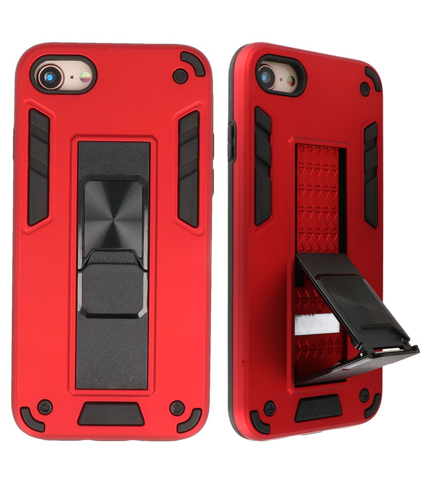 Stand Hardcase Backcover for iPhone SE 2020/8/7 Red