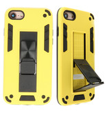 Coque arrière rigide pour iPhone SE 2020/8/7 jaune