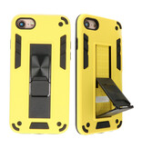 Coque arrière rigide pour iPhone SE 2020/8/7 jaune