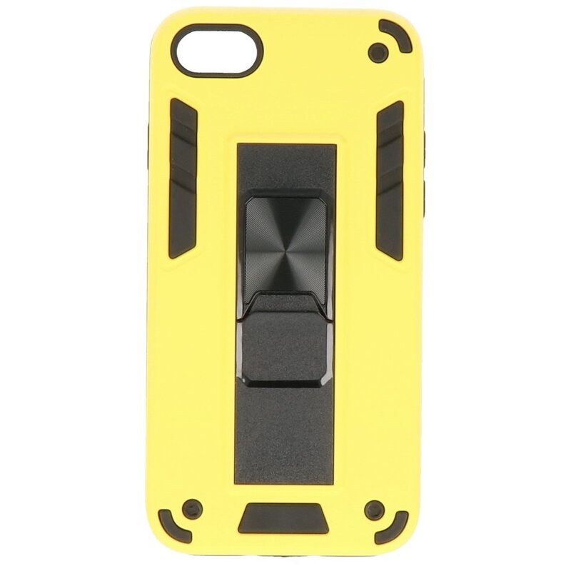 Stand Hardcase Backcover für iPhone SE 2020/8/7 Gelb