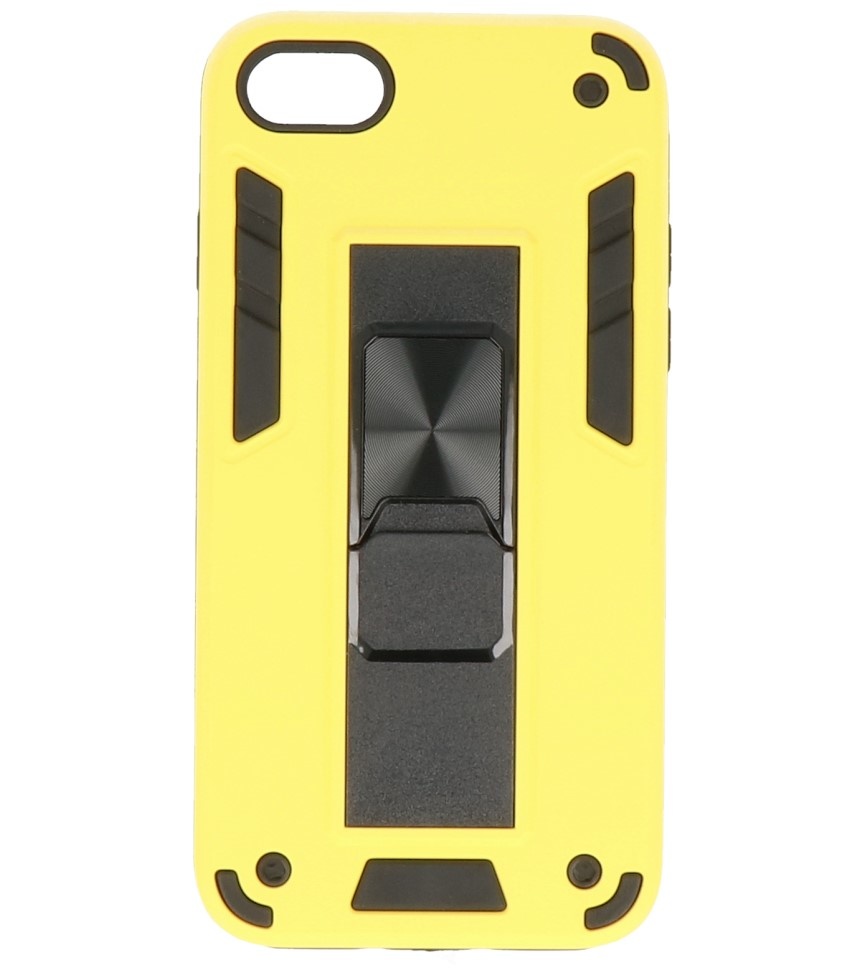 Stand Hardcase Backcover for iPhone SE 2020/8/7 Yellow