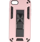 Stand Hardcase Backcover voor iPhone SE 2020 / 8 / 7 Roze