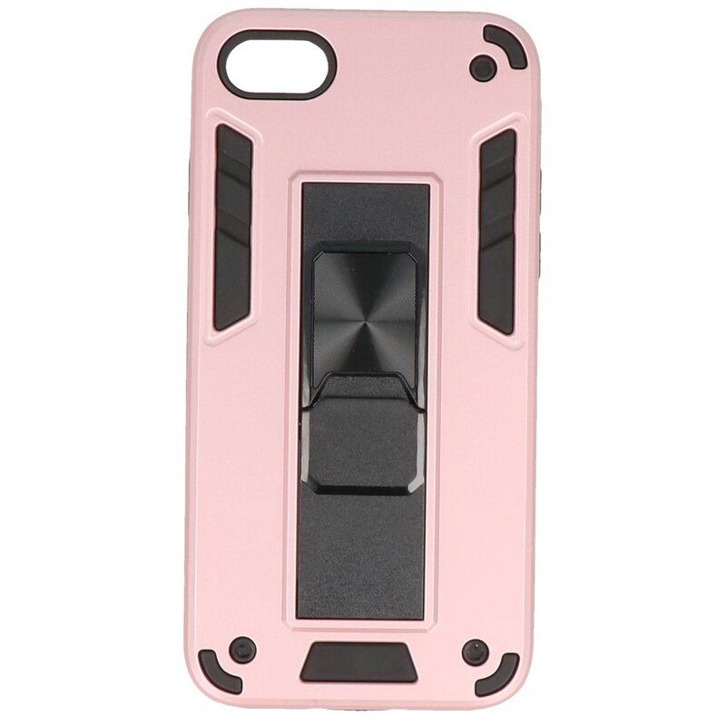 Carcasa trasera rígida Stand para iPhone SE 2020/8/7 Rosa