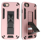 Stand Hardcase Backcover voor iPhone SE 2020 / 8 / 7 Roze