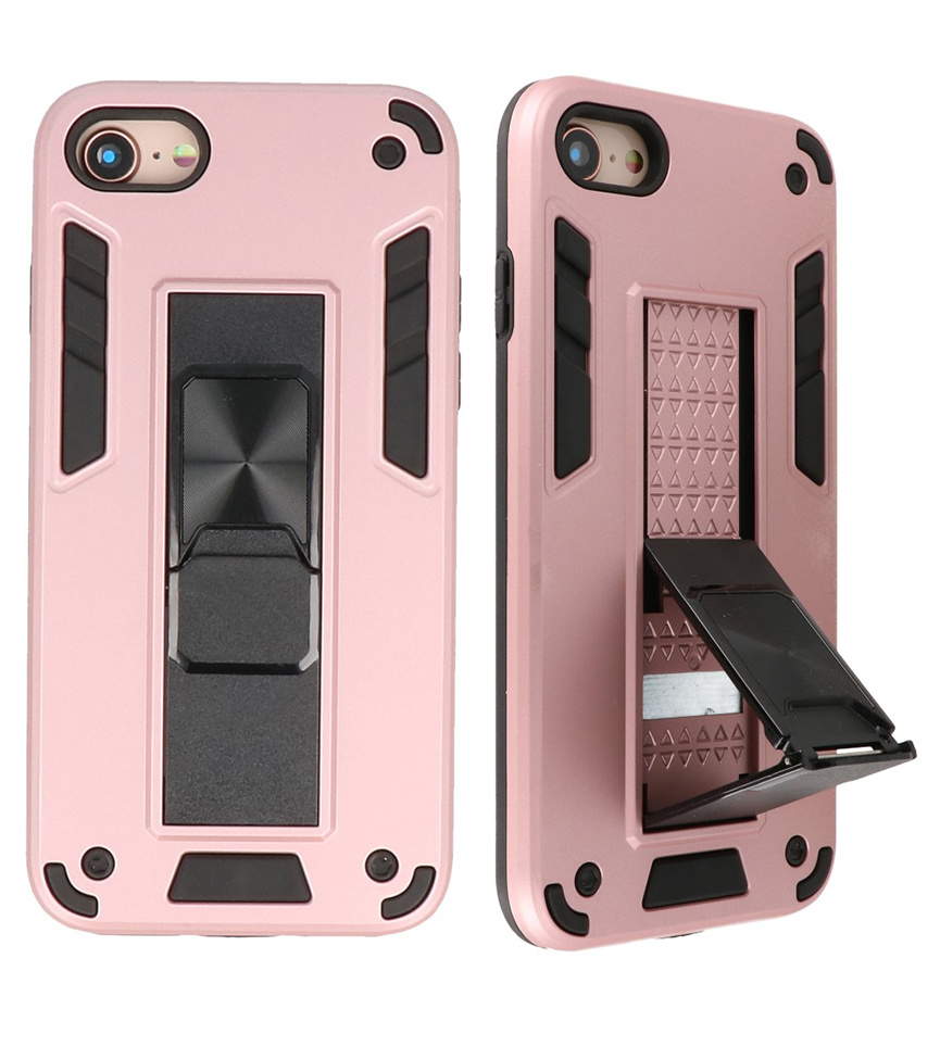 Coque rigide Stand pour iPhone SE 2020/8/7 Rose