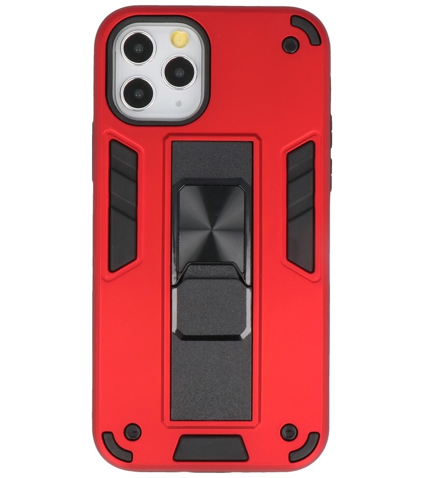 Stand Hardcase Backcover voor iPhone 11 Pro Rood