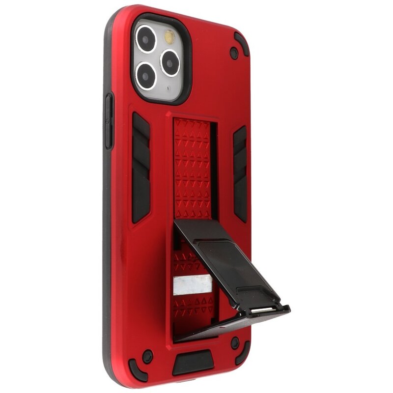 Stand Hardcase Backcover for iPhone 11 Pro Red