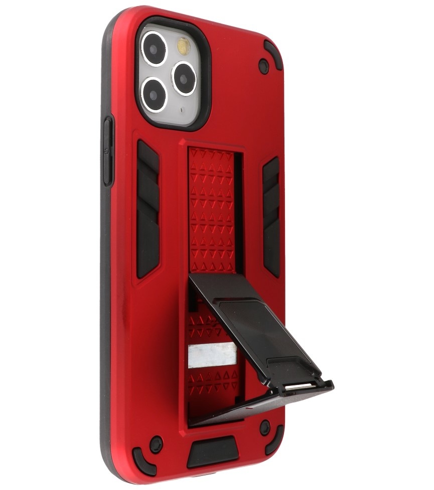 Stand Hardcase Backcover for iPhone 11 Pro Red