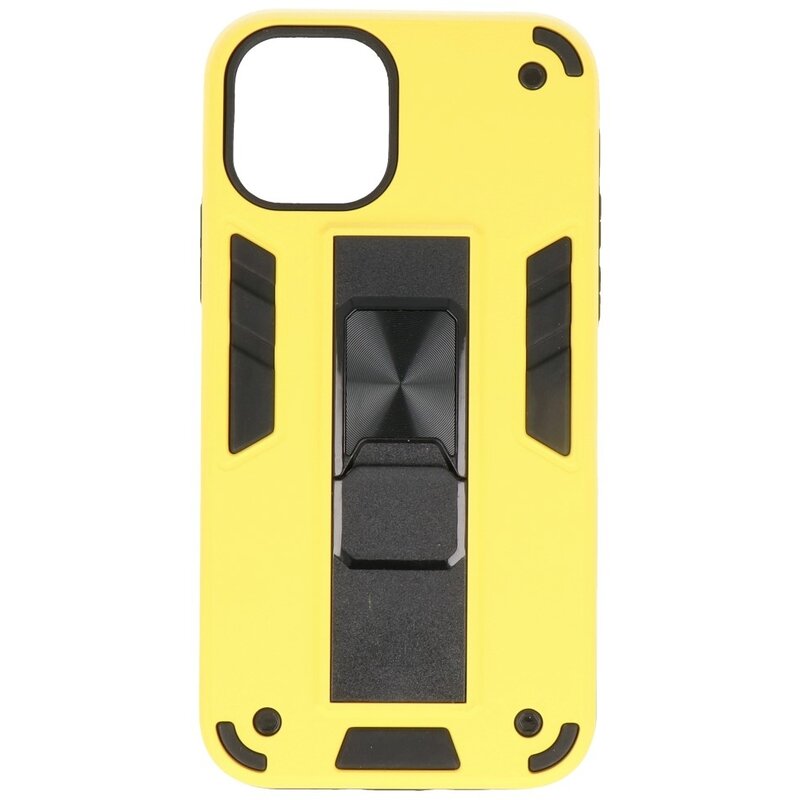 Coque arrière Stand Hardcase pour iPhone 11 Pro Jaune