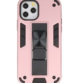 Carcasa trasera rígida Stand para iPhone 11 Pro Rosa