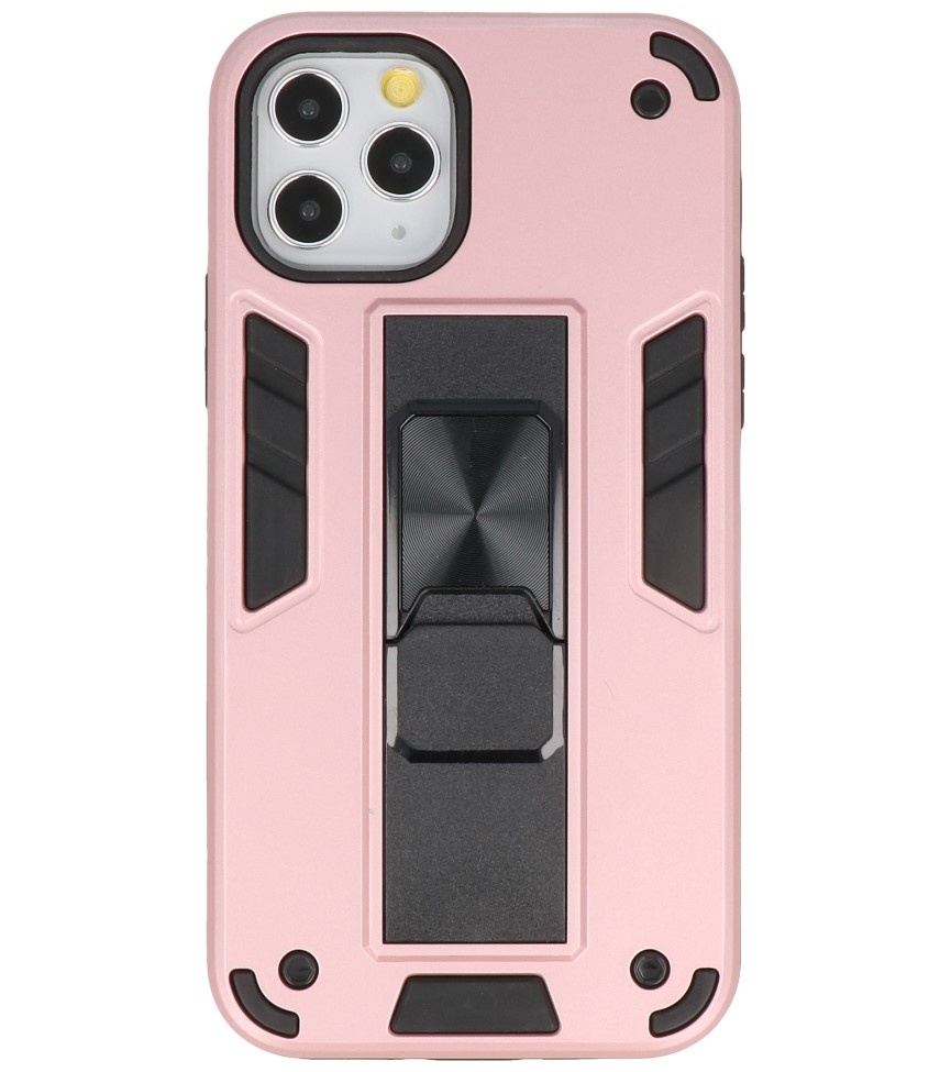 Carcasa trasera rígida Stand para iPhone 11 Pro Rosa