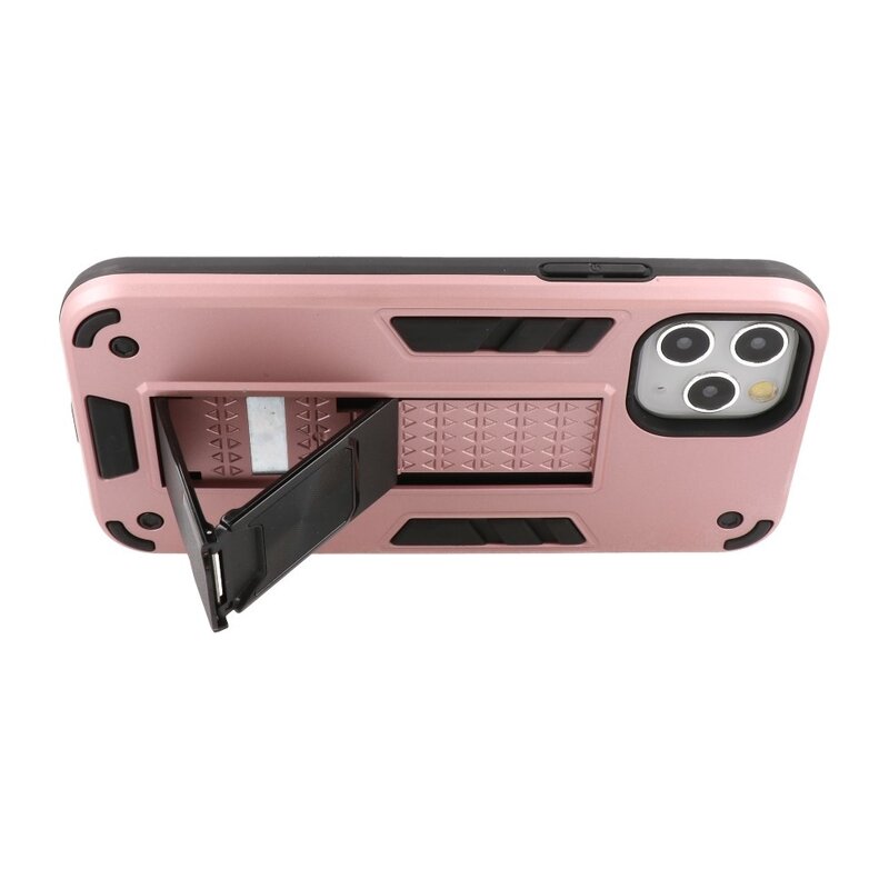 Bagcover til stativ Hardcase til iPhone 11 Pro Pink
