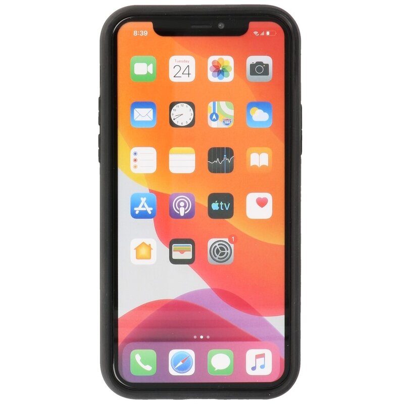 Stand Hardcase Backcover pour iPhone 11 Pro Vert foncé
