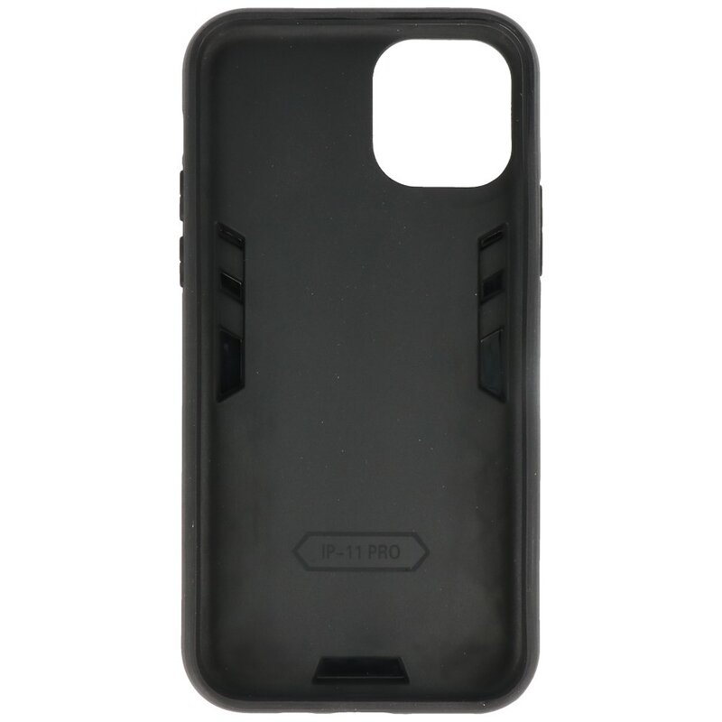 Stand Hardcase Backcover pour iPhone 11 Pro Vert foncé