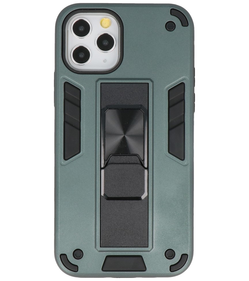 Stand Hardcase Backcover for iPhone 11 Pro Dark Green