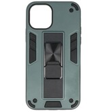 Stand Hardcase Backcover pour iPhone 11 Pro Vert foncé