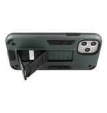 Stand Hardcase Backcover pour iPhone 11 Pro Vert foncé