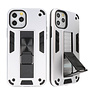 Stand Hardcase Backcover for iPhone 11 Pro Silver