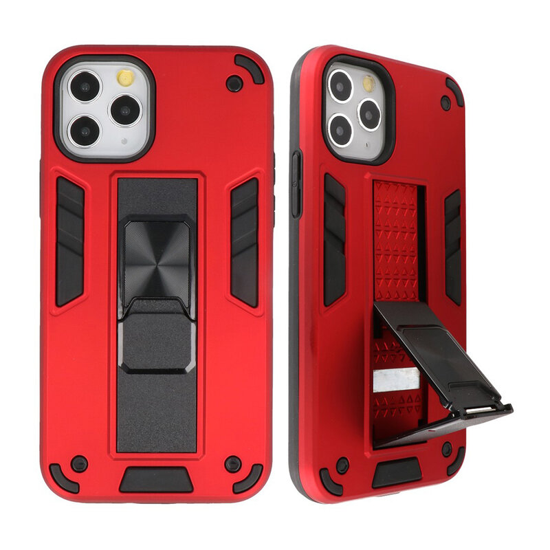 Stand Hardcase Backcover for iPhone 11 Pro Red