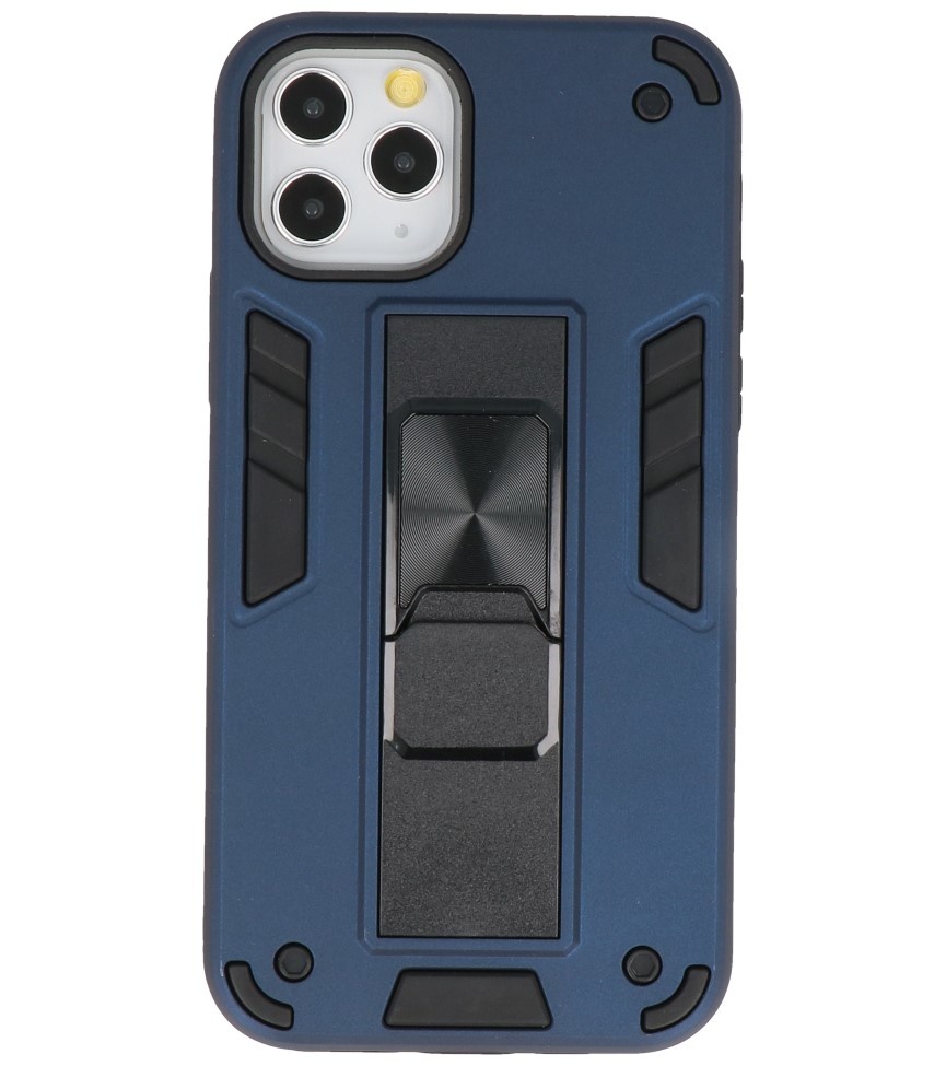 Stand Hardcase Backcover voor iPhone 11 Pro Max Navy