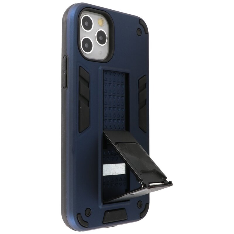Bagcover til stativ Hardcase til iPhone 11 Pro Max Navy
