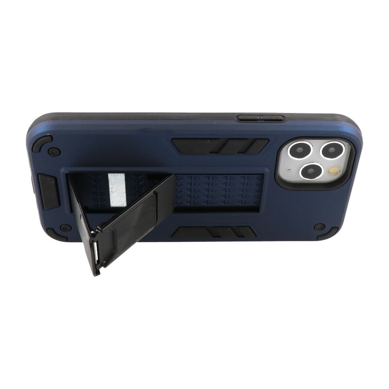 Bagcover til stativ Hardcase til iPhone 11 Pro Max Navy