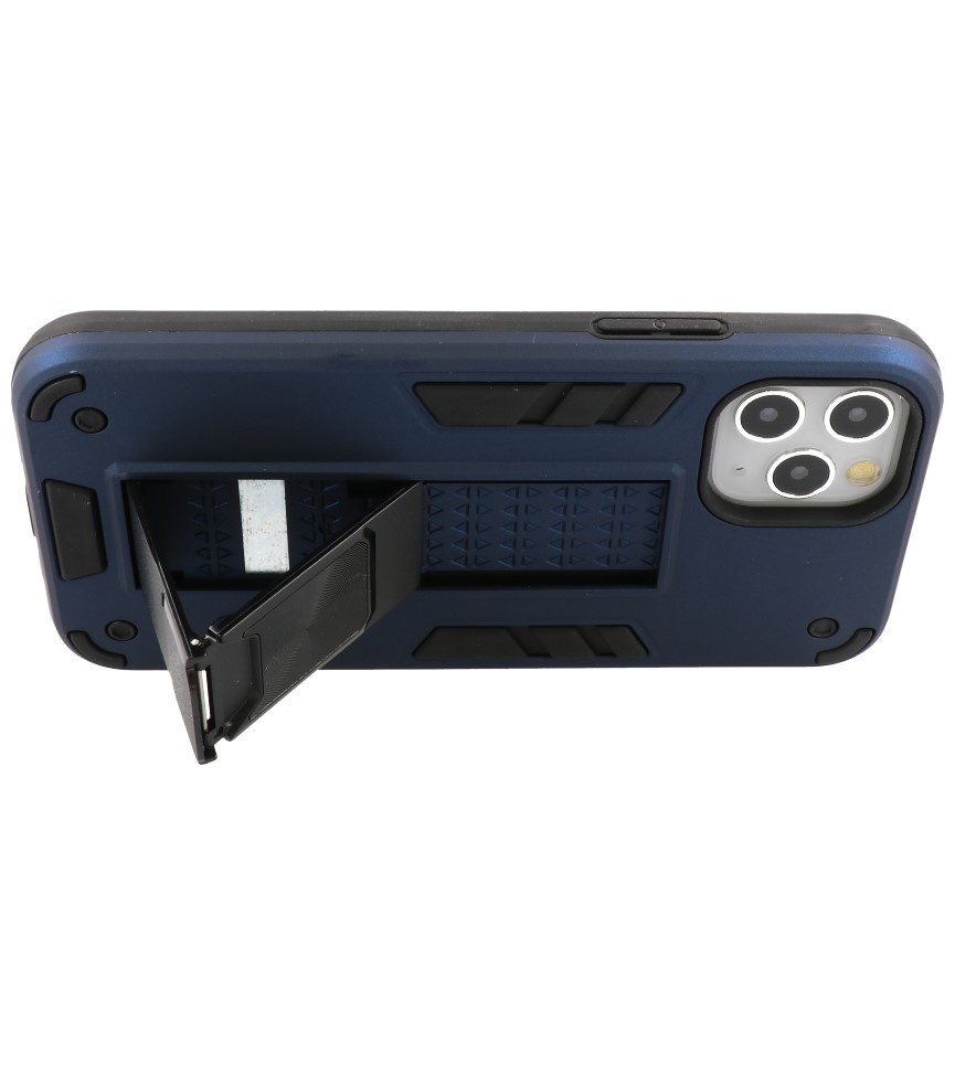 Stand Hardcase Backcover for iPhone 11 Pro Max Navy