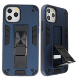 Stand Hardcase Backcover voor iPhone 11 Pro Max Navy