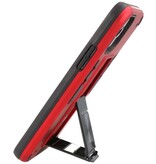 Stand Hardcase Backcover voor iPhone 11 Pro Max Rood