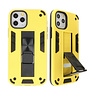 Stand Hardcase Backcover for iPhone 11 Pro Max Yellow